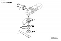 Bosch 3 603 C99 A70 PWS 9-125 X-CEL Angle Grinder 230 V / GB Spare Parts PWS9-125X-CEL